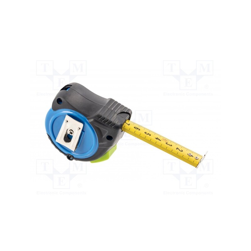 1 pcs x Hu00d6GERT TECHNIK - HT4M407 - Measuring tape, L: 8m, Width: 25mm, Class: II, double-sided