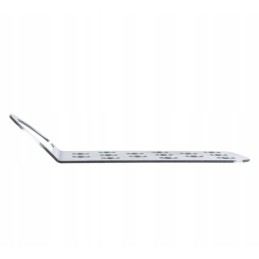 Trixie ramp plate with dog leash holder, stainless steel 12x31cm