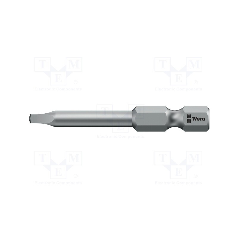 1 pcs x WERA - 5060150001 - Screwdriver bit, square,Square-Plus, 00, Overall len: 50mm