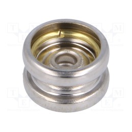 1 pcg x STATICTEC - STW1750 - Double female stud snap, ESD, 10pcs, push-in