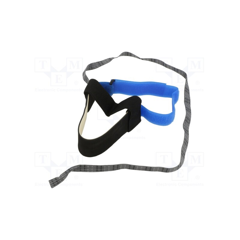 1 pcs x STATICTEC - STW1520 - ESD shoe grounder, ESD, 1pcs, Features: under heel,resistor 1MΩ