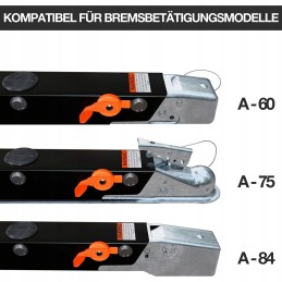 Magnetic trailer lock A 60