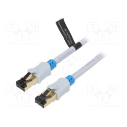 1 pcs x VENTION - VAP-A06-S150 - Patch cord, S/FTP, 6, OFC, PVC, grey, 1.5m, RJ45 plug,both sides