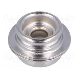 1 pcg x STATICTEC - STW1740 - Double male stud snap, ESD, 10pcs, push-in, press stud male 10mm