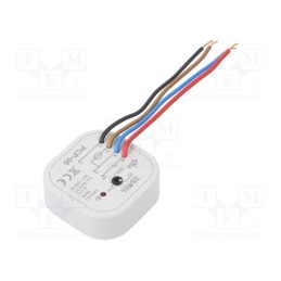 1 pcs x ZAMEL - PCP-06 - Timer, 10s÷16min, SPST-NO, 250VAC/5A, Usup: 230VAC, flush mount