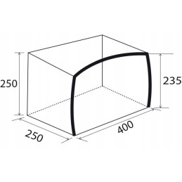 Roof for the skia caravan 400 brunner caravan