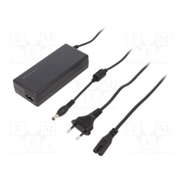 1 pcs x QOLTEC - 51106 - Power supply: switched-mode, 12VDC, 6A, Out: 5,5/2,1, 72W, desktop