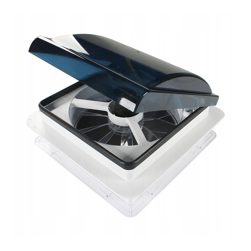 Roof window with vent crystal fan 40x40 12v