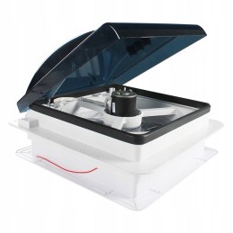 Roof window with vent crystal fan 40x40 12v
