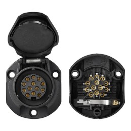 Car trailer socket 13 pin 12 24v hq