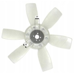 Fan forklift fan toyota 5 6 7 4y