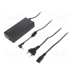1 pcs x QOLTEC - 50096 - Power supply: switched-mode, 19VDC, 4.74A, Out: 5,5/2,5, 90W