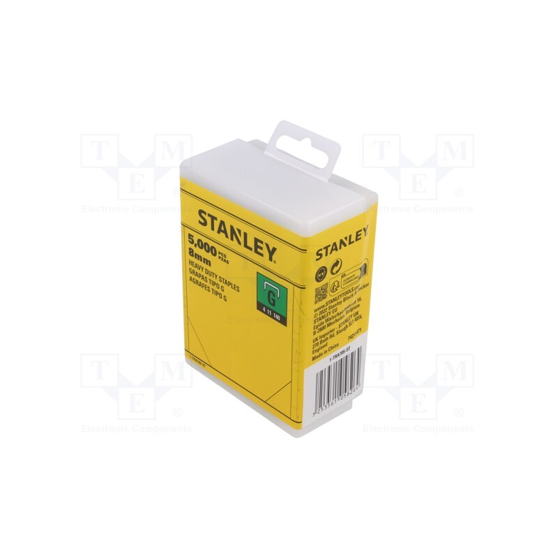 1 pcg x STANLEY - 1-TRA705-5T - Staples, 8mm, 5000pcs, TYP G4 11