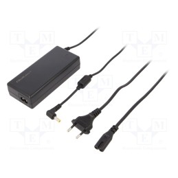 1 pcs x QOLTEC - 50071 - Power supply: switched-mode, 19VDC, 4.74A, Out: 5,5/2,5, 90W