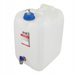 10l water bank container with threaded dispenser