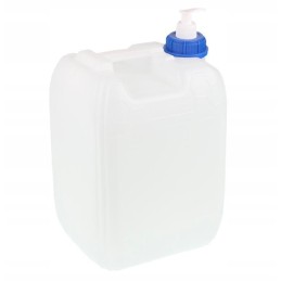 10l water bank container with threaded dispenser