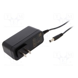 1 pcs x XP POWER - VEL24US240-US-JA - Power supply: switched-mode, plug, 24VDC, 1A, 24W, Out: 5,5/2,1