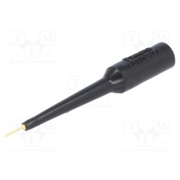 1 pcs x POMONA - 4691-0 - Probe tip, 3A, black, Tip diameter: 0.76mm, Socket size: 4mm, 70VDC