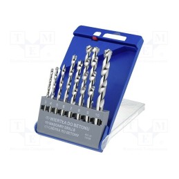 1 set x PROLINE - 73708 - Drill set, for concrete, steel, box, concrete, Mounting: standard