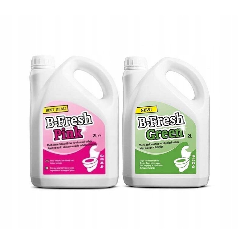 B fresh pink and green set 2x2l