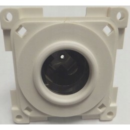 12v car cigarette lighter socket, white, fawo