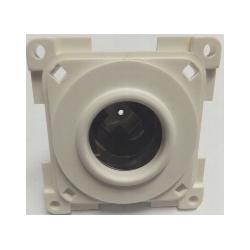 12v car cigarette lighter socket, white, fawo