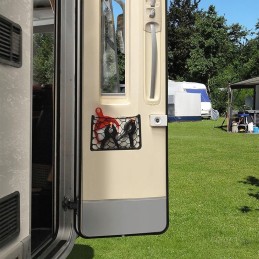 Pocket with mesh organizer 31x21 cm