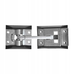 Container door lock holder, galvanized