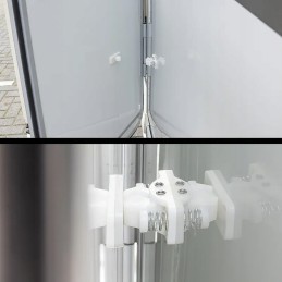 Door latch lock spring handle camper caravan