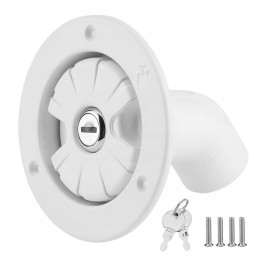 Water filler lockable with 2 keys