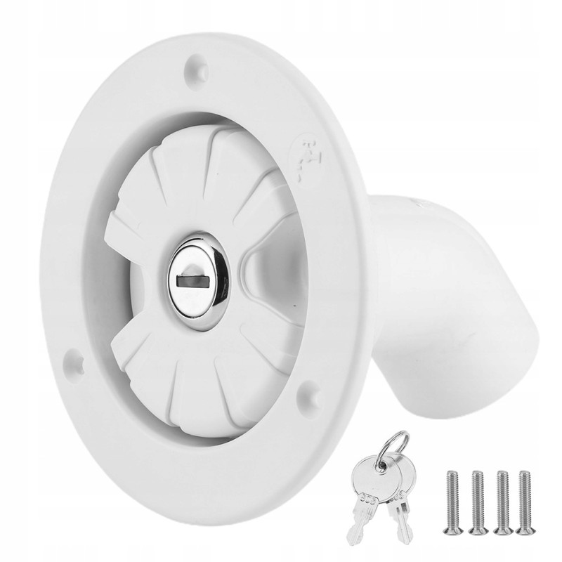 Water filler lockable with 2 keys