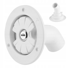 Water filler lockable with 2 keys