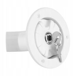 Water filler lockable with 2 keys