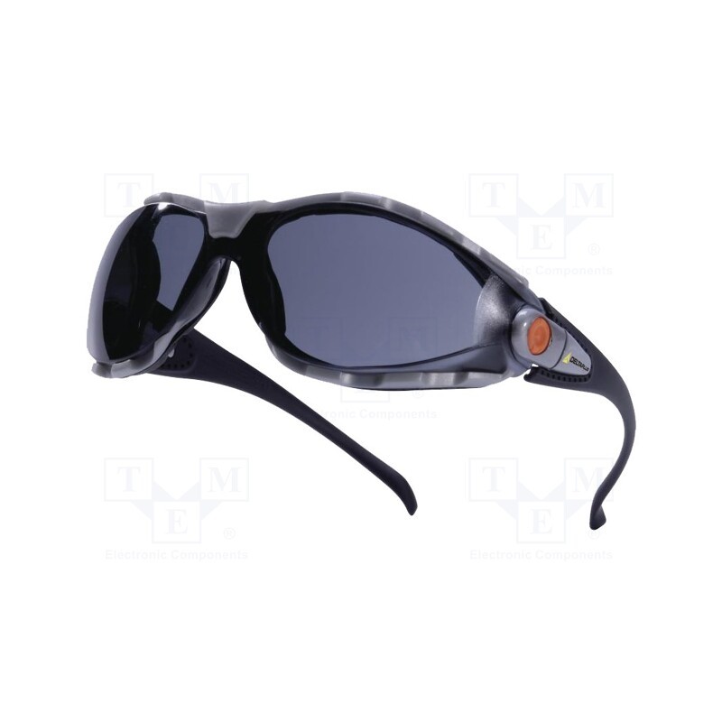 1 pcs x DELTA PLUS - PACAYNOFU - Safety spectacles, Lens: darkened, Classes: 1
