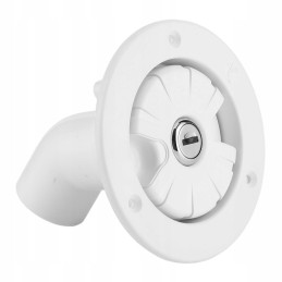 Water filler lockable with 2 keys