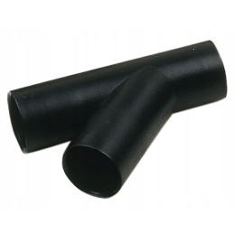 Tee for trailer sewage pipes