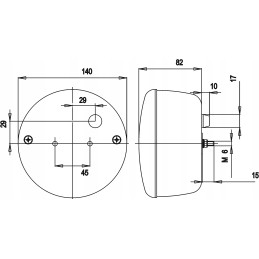 Jokon rear lamp 12v 10 1020 000