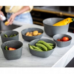 Koziol connect box container with lid 2l nature