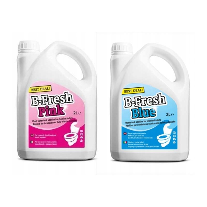 Set b fresh pink and blue 2x2l