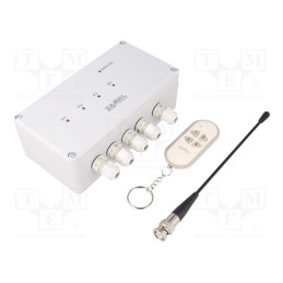 1 pcs x ZAMEL - RWS-311C/Z - Wireless cutout power switch, EXTA FREE, wall mount, 230VAC