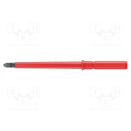 1 pcs x WERA - 5003452001 - Interchangeable blade, Pozidriv®, insulated, PZ2, 154mm, 1kVAC
