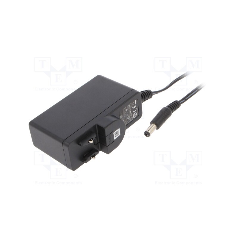 1 pcs x XP POWER - ACM18US15 - Power supply: switched-mode, plug, 15VDC, 1.25A, 18W, Plug: none