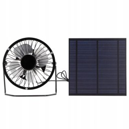 Portable solar panel fan 68 Wor