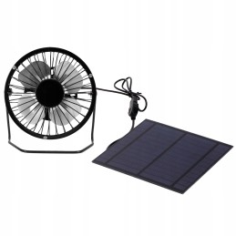 Portable solar panel fan 68 Wor