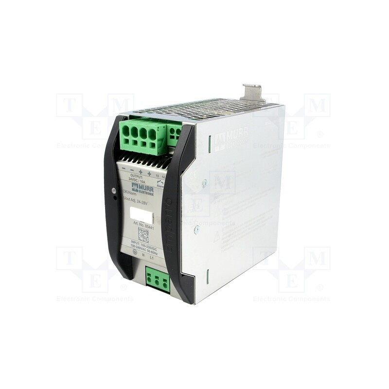 1 pcs x MURR ELEKTRONIK - 85441 - Power supply: switched-mode, modular, 240W, 24VDC, 10A, 85÷265VAC