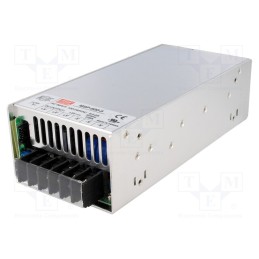 1 pcs x MEAN WELL - MSP-600-5 - Power supply: switched-mode, for building in,modular, 600W, 5VDC