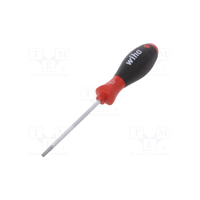 1 pcs x WIHA - 32254 - Screwdriver, Torx®, assisted with a key, TX25, SoftFinish®