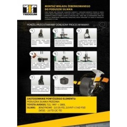 Tedgum 00672943 engine suspension bracket