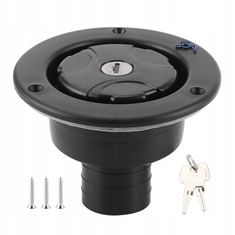 Socket, water filler cap, camper key