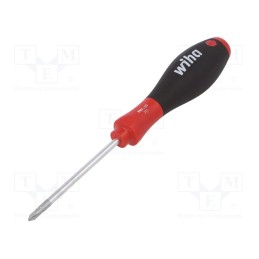 1 pcs x WIHA - 756 - Screwdriver, Phillips, PH1, SoftFinish®, Blade length: 80mm